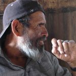 Palenquero Don Pedro Garcia telling a story