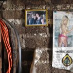 Framed picture of Don Pedro and Susan on the wall of fame in the Palenque