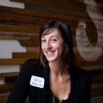 The Bold Italic's Taylor Reid greets guests with a smile. Photo: Erin Conger