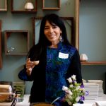 Gloria Dominguez, the chef from Tamarindo, samples some mezcal. Photo: Erin Conger