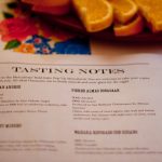 Tasting notes from the Pop Up Mezcaleria. Photo: Erin Conger