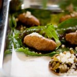 Tamarindo's Molotes Oaxaquenos at the Pop Up Mezcaleria. Photo: Erin Conger