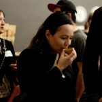 A guest tasting at the Mezcaleria Pop Up. Photo: Erin Conger