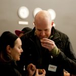 Guests at the tasting. Photo: Erin Conger