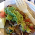 Carnitas tacos from Tres