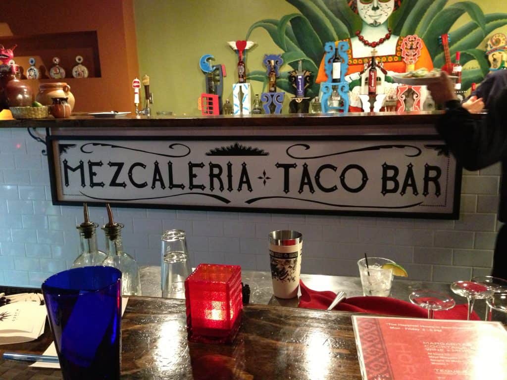 The Mezcaleria at Mayahuel