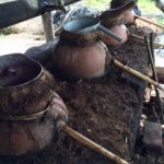 Clay pots in Sola de Vega