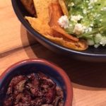 Guacamole with a side of chapulines