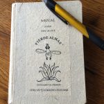 Handmade paper notebook