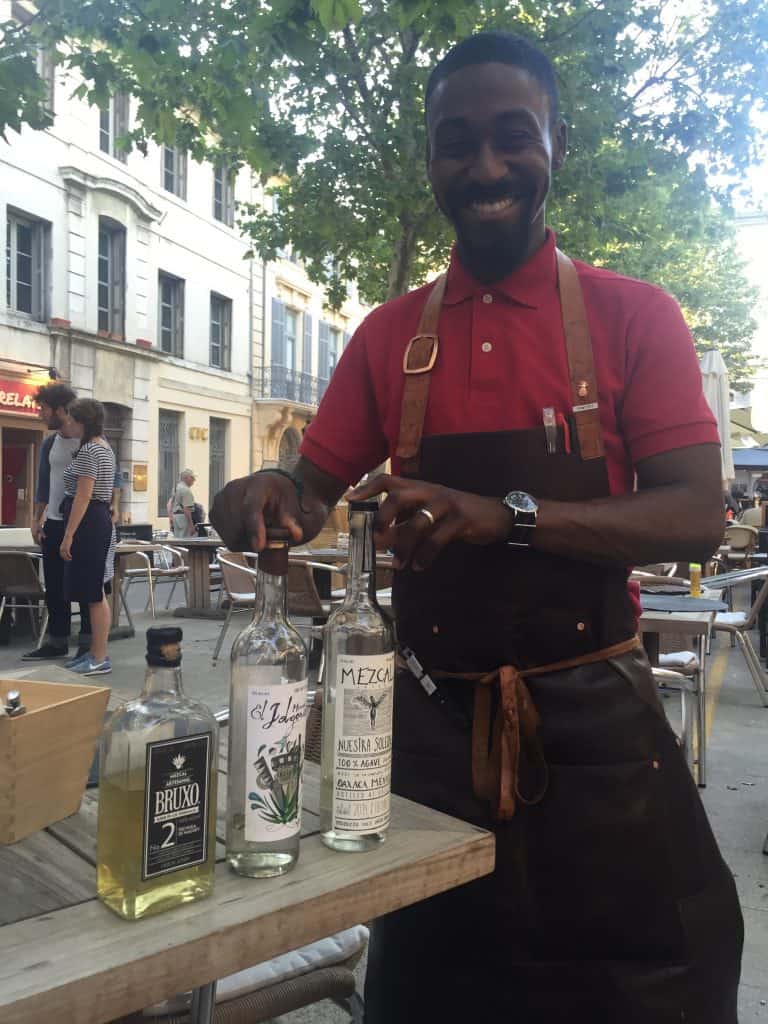 Dimitri from Chardon in Arles loves his mezcal. 