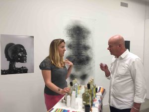 The Bruxo tasting at the Jack Fisher Gallery.