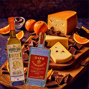 DIY mezcal tasting plate: back to the basics with chocolate, cheese and citrus