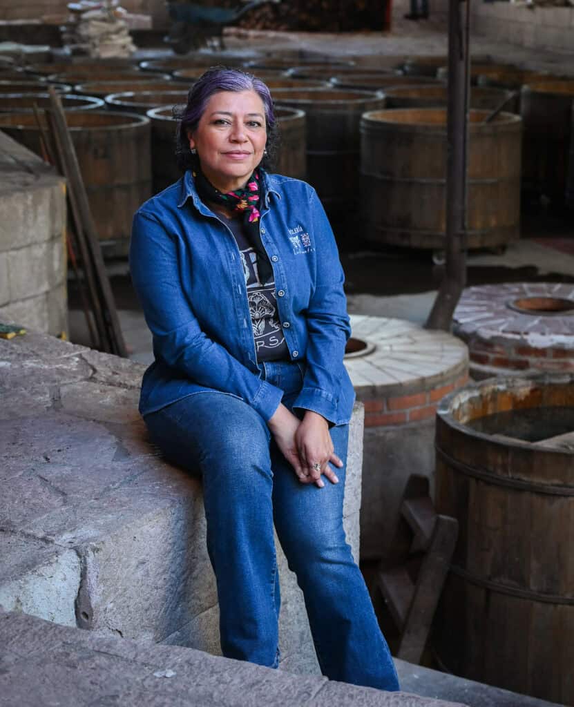 Kaina Abed woman mezcal producer and a pioneer of mezcal certification